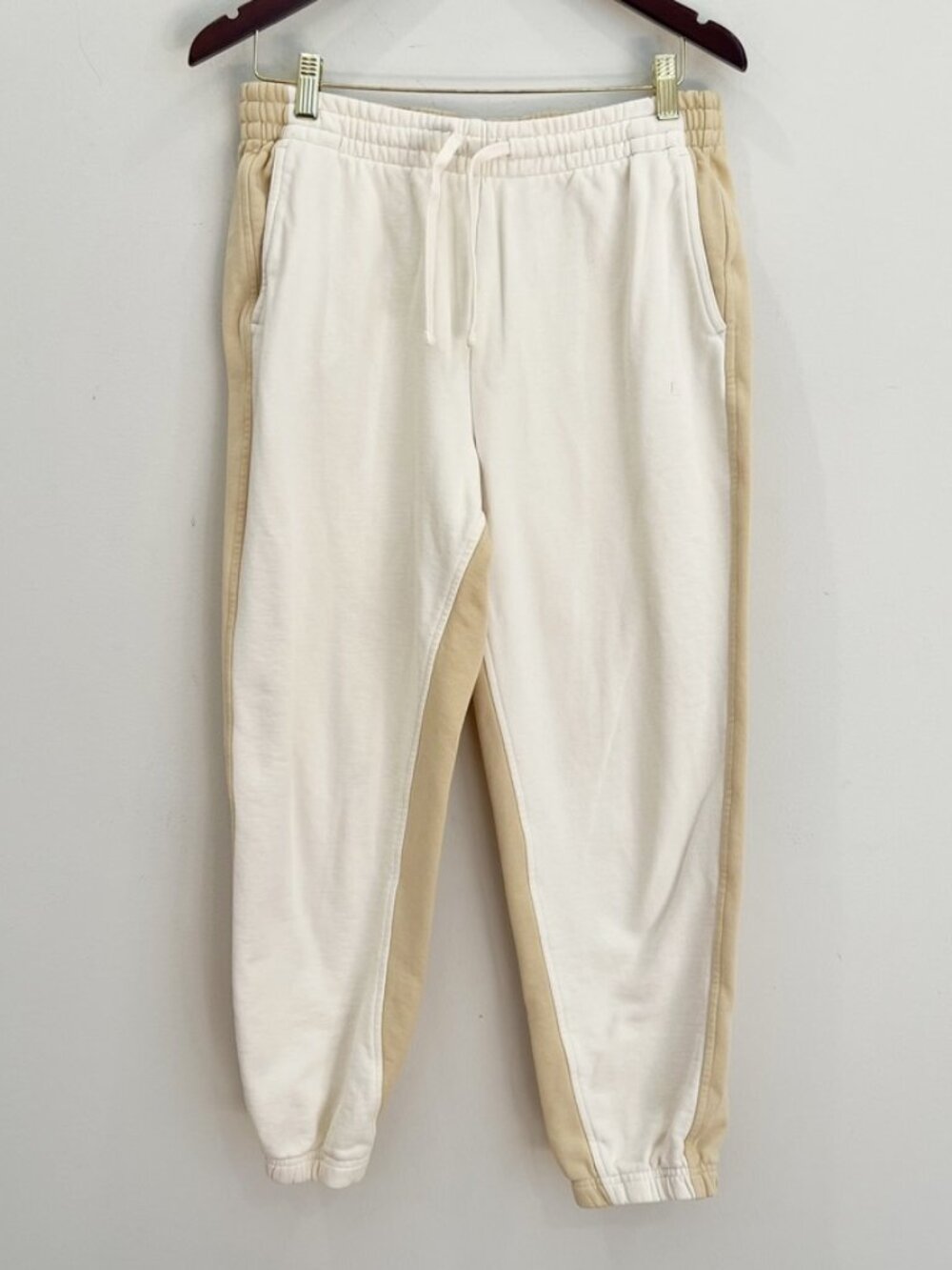Everlane Jogger Sweatpants Womens Medium Two Tone Organic Cotton Active Gym